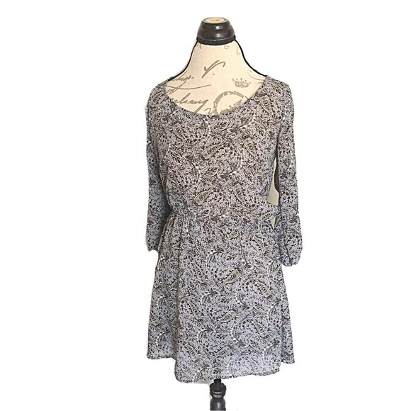 American Eagle Outfitters Don't ask Why Dress One size Sheer Lined Phoebe Buffay - Picture 1 of 12